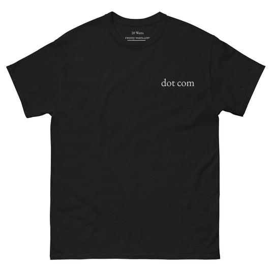 dot com (embroidered)